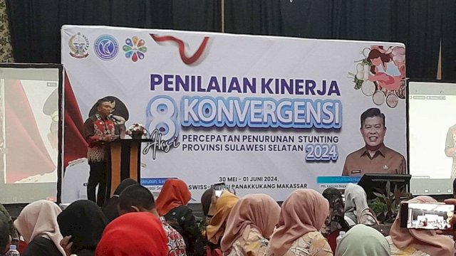 Komitmen Turunkan Stunting, Kepala Bappeda Hadiri Penilaian Kinerja 8 Aksi