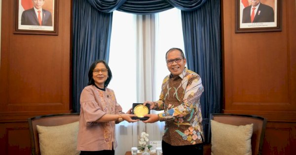 Wali Kota Makassar Danny Pomanto Silaturahmi dengan Rektor ITB