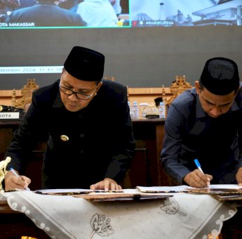 DPRD dan Pemkot Makassar Sahkan Empat Ranperda di Akhir Masa Jabatan