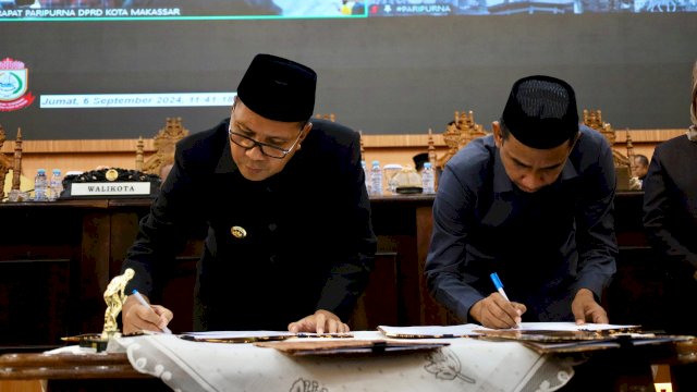 DPRD dan Pemkot Makassar Sahkan Empat Ranperda di Akhir Masa Jabatan