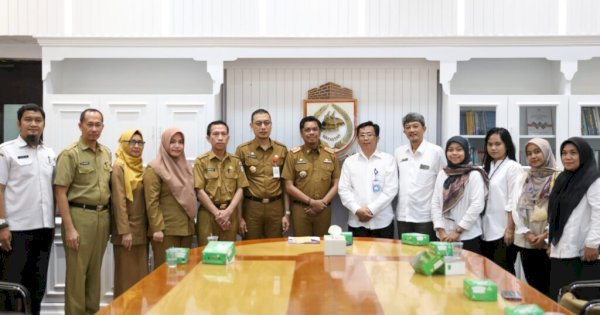 Kepala Bappeda Kota Makassar Sambut Tim BPKP Sulsel