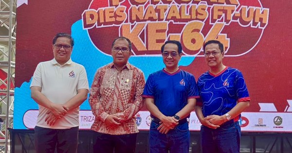 Dies Natalis ke-64 Teknik Unhas, Danny Pomanto Raih Alumni Award 2024