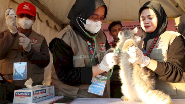 Zona 5 F8 Makassar Sediakan Free Vaksinasi Rabies Untuk Hewan Kesayangan