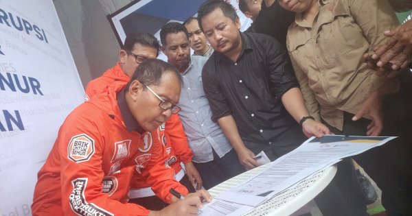 ACC Sulawesi Undang Cagub Sulsel Tanda Tangan Pakta Integritas Anti Korupsi, Hanya Paslon DIA yang Hadir