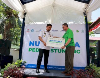 Pjs Wali Kota Resmikan Program CSR Nusantara Peduli Stunting di Puskesmas Kaluku Bodoa