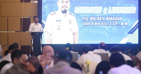 Launching Aplikasi SRIKANDI, Pjs Wali Kota Makassar Tekankan Optimalisasi Penggunaan TTE