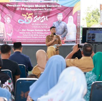 Pjs Wali Kota Makassar Harap Gerakan Pangan Murah Stabilkan Harga dan Kendalikan Inflasi