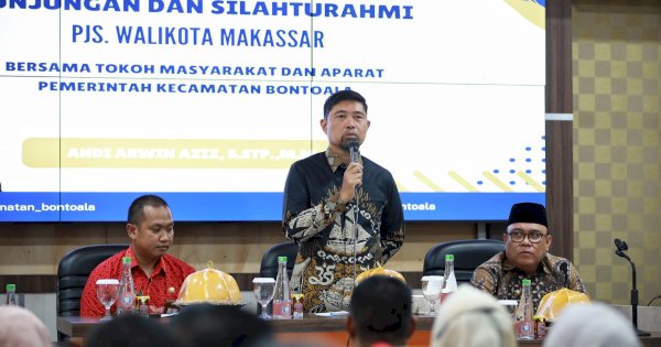 Pjs Wali Kota Tekankan Hal Ini Saat Silaturahmi di Kecamatan Bontoala
