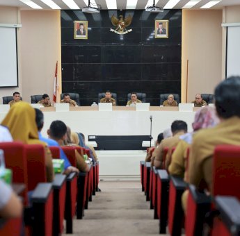 Pjs Wali Kota Pimpin Rakor Persiapan HUT Makassar ke-417