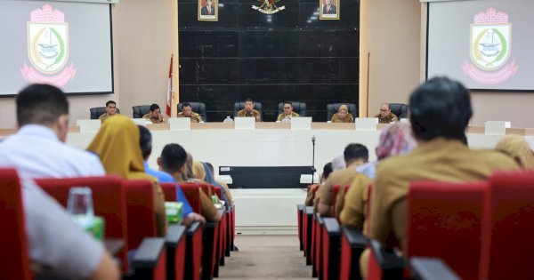 Pjs Wali Kota Pimpin Rakor Persiapan HUT Makassar ke-417