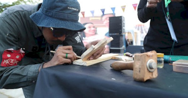 Komunitas Habitat Serbaguna Unjuk Kreativitas di Zona 5 F8 Makassar