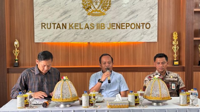 Kadivpas Kanwil Kumham Sulsel Kunjungi Rutan Jeneponto, Ini Arahan ke Jajaran
