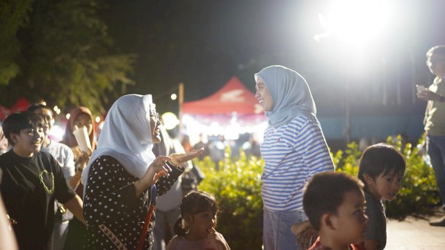 Dukung UMKM, Calon Wakil Wali Kota Makassar Rezki Mulfiati Lutfi Hadir Langsung di MCN