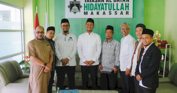 Agenda Keummatan, Calon Wali Kota Makassar Andi Seto Kunjungi ormas Islam Hidayatullah