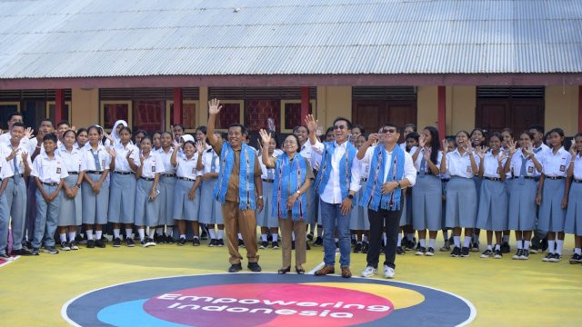 Karyawan IOH Dirikan Bangunan ECO untuk Sekolah di Ambon