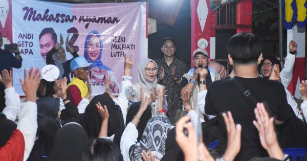 Kampenye di BPS, Dukungan Warga Biringkanaya ke Seto-Rezki Semakin Kuat