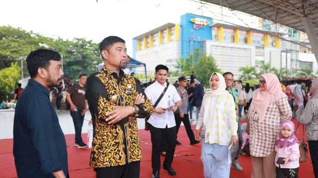 Pjs Wali Kota Pantau Gladi Bersih HUT Makassar ke-417: Insyaallah Persembahkan yang Terbaik