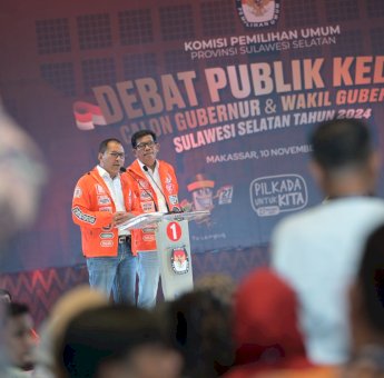 Pasangan DIA Komitmen Bangun Sembilan Kawasan di Sulsel saat Debat Kedua Pilgub