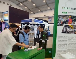 Kalla Construction Ramaikan Expo Kontruksi Indonesia