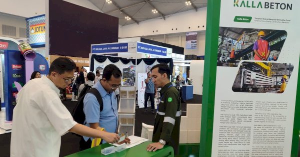 Kalla Construction Ramaikan Expo Kontruksi Indonesia