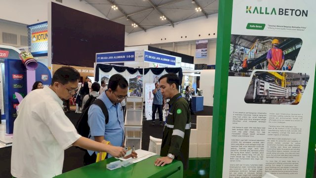 Kalla Construction Ramaikan Expo Kontruksi Indonesia
