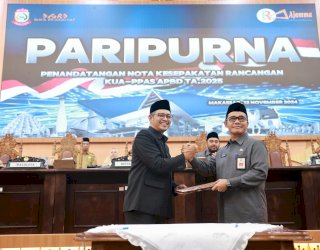 Pemkot-DPRD Sepakati KUA-PPAS APBD Kota Makassar TA 2025