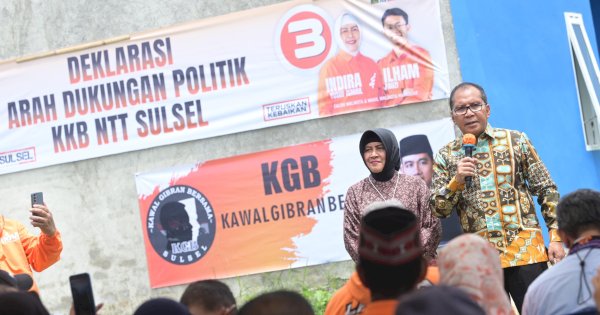 KKB NTT Sulsel Deklarasi Dukung INIMI-DIA di Pilkada 2024