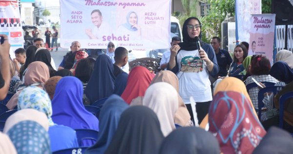Warga Labuang Baji Sambut Hangat Rezki Mulfiati Lutfi: Mereka Keluarga Besar Saya