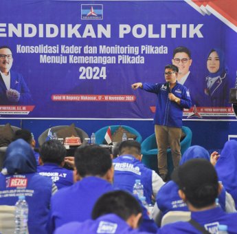 Demokrat Makassar Gelar Pendidikan Politik, ARA Sampaikan Hal Ini