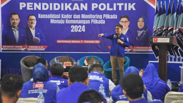 Demokrat Makassar Gelar Pendidikan Politik, ARA Sampaikan Hal Ini