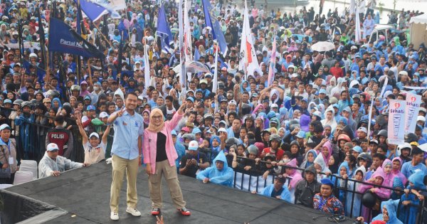 Ribuan Warga Guncang Kampanye Akbar SEHATI, Seto: Tanda Kemenangan Kita