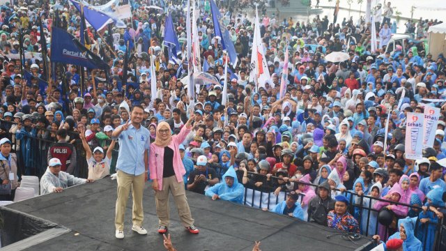 Ribuan Warga Guncang Kampanye Akbar SEHATI, Seto: Tanda Kemenangan Kita