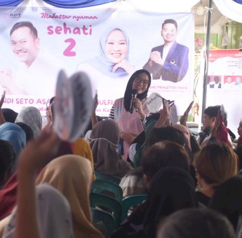 Dukungan Semakin Masif, Cawawali Nomor Urut 02 Rezki Mulfiati Lutfi Perkuat Basis Menyapa Kembali Warga Wajo