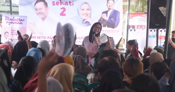 Dukungan Semakin Masif, Cawawali Nomor Urut 02 Rezki Mulfiati Lutfi Perkuat Basis Menyapa Kembali Warga Wajo