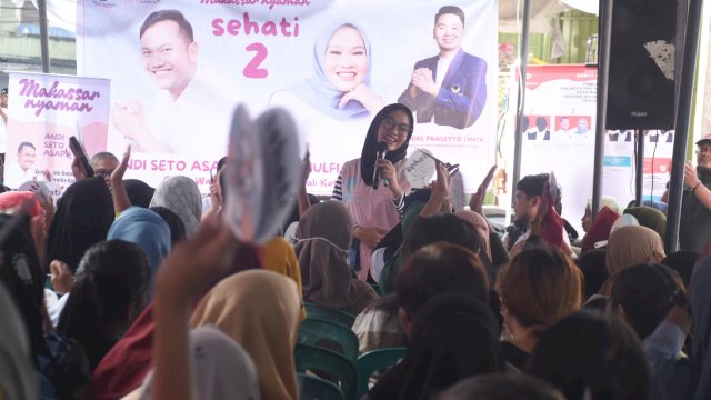 Dukungan Semakin Masif, Cawawali Nomor Urut 02 Rezki Mulfiati Lutfi Perkuat Basis Menyapa Kembali Warga Wajo