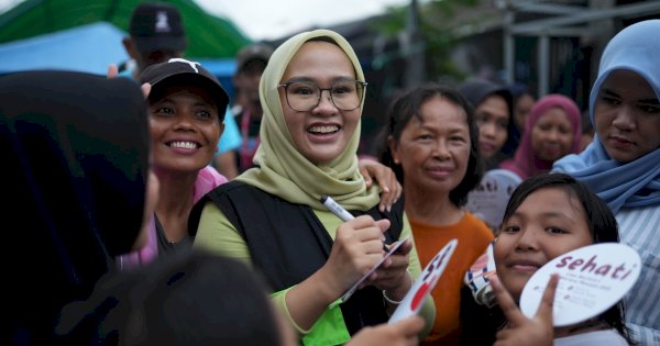 Rezki Gaspol di Wilayah Timur, Pastikan Dukungan Warga Biringkanaya Pilih SEHATI
