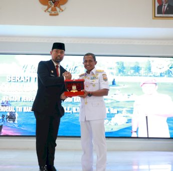 Pjs Wali Kota Makassar Hadiri Sertijab Komandan Lantamal VI