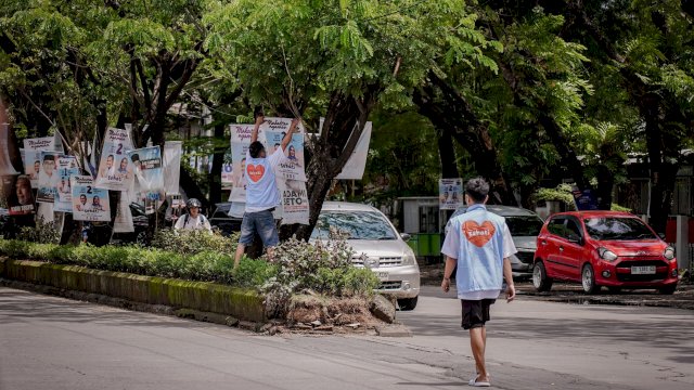 Masa Tenang, Tim Paslon SEHATI Aktif Turunkan APK