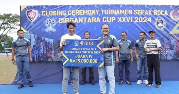Danny Pomanto Nonton Babak Final Dirgantara Cup XXVI