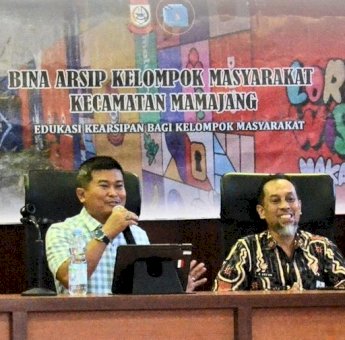 Pemerintah Kecamatan Mamajang Edukasi Kelompok Masyarakat Soal Tata Kelola Kearsipan
