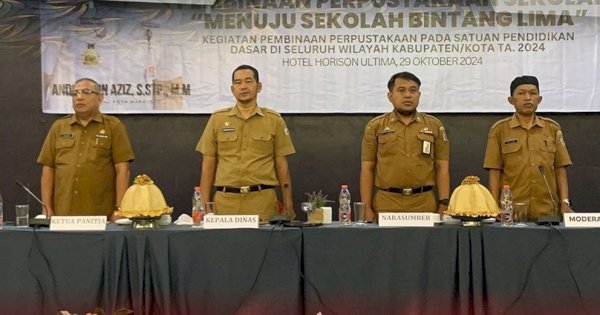 Dinas Perpustakaan Dorong Peningkatan Kualitas Perpustakaan Sekolah Jadi Bintang Lima