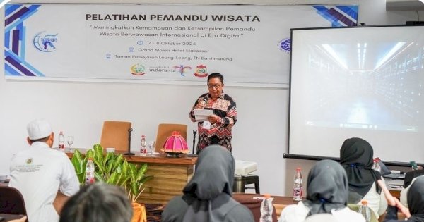 Dispar Makassar Apresiasi SSTGA, Tingkatkan Kualitas Pemandu Wisata
