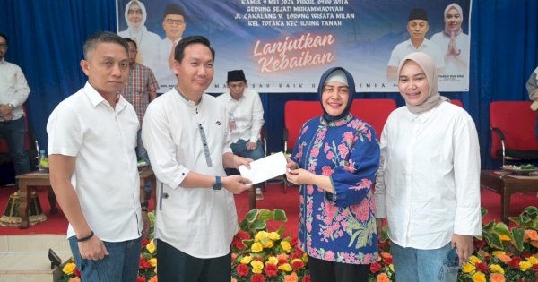 Kecamatan Ujung Tanah Gelar Halal Bihalal, Dihadiri Indira Yusuf Ismail