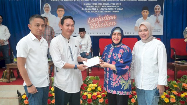Kecamatan Ujung Tanah Gelar Halal Bihalal, Dihadiri Indira Yusuf Ismail