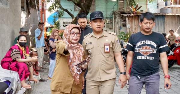 Tinjau Lokasi Kebakaran, Camat Bontoala Pastikan Pengevakuasian dan Bantuan