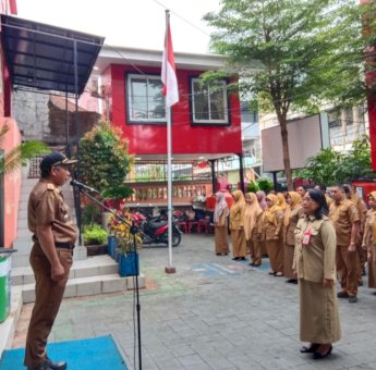 Jaga Kekompakan Kecamatan Bontoala Rutin Gelar Apel Pagi