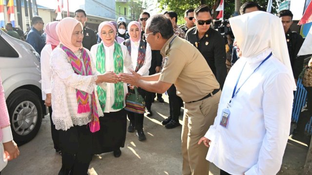 Iriana Jokowi Tinjau Pelayanan di Posyandu Asoka VIIA, Wujud Komitmen Danny Pomanto Benahi Posyandu Jadi Ujung Tombak Intervensi Stunting