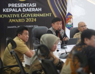 Pjs Wali Kota Makassar Perkenalkan Inovasi Dottoro&rsquo;ta dan Inovasi Kelas Berbintang di Penilaian IGA 2024