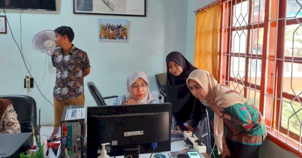 Plt Kepala Diskominfo Makassar Monitoring Progres Program Kelurahan Cinta Statistik di Maccini Sombala