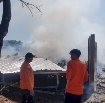 BPBD Makassar Lakukan Assesment Pasca Kebakaran di Area Citraland Tallasa City